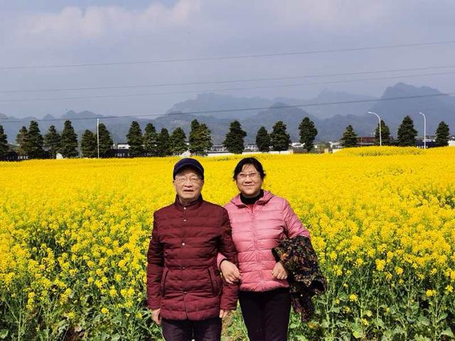 郊游赏菜花