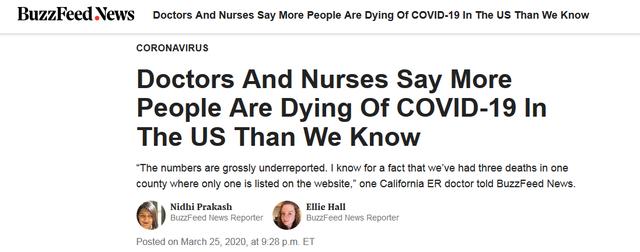 谁说美国疫情死亡率低？美国医护人员忍不住了，亲口向媒体爆料