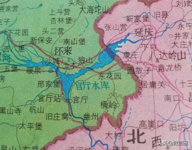 神秘的千年古城淹没在官厅湖底，这个国家湿地公园横跨北京河北