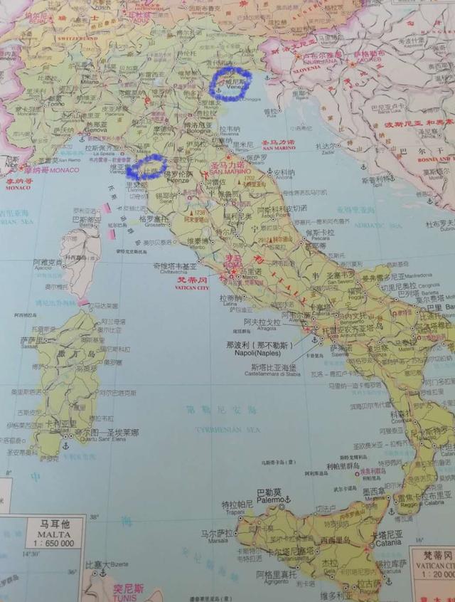 透過地圖，了解不一樣的意大利、韓國