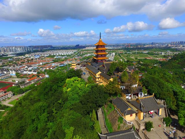 狼山广教寺，大势至菩萨道场，还有清末状元的别墅