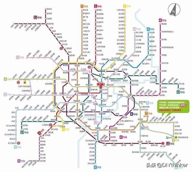 「系列合集」国内外大城市的地铁线路都长啥样？大开眼界了