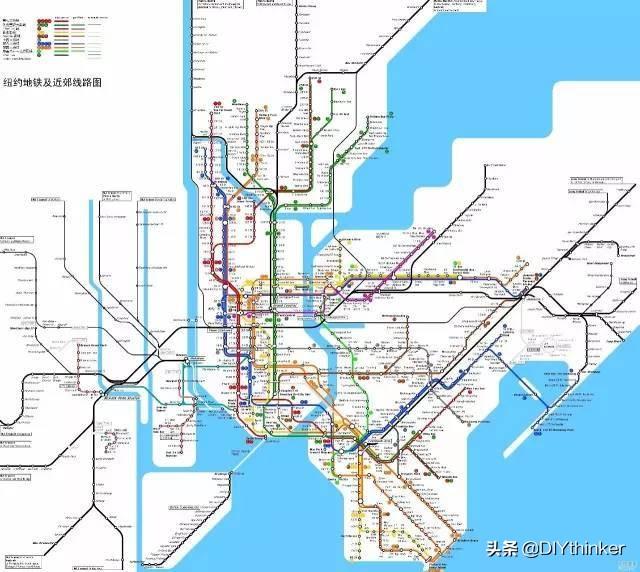 「系列合集」国内外大城市的地铁线路都长啥样？大开眼界了