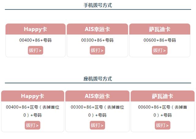 泰国旅游必看指南 | 请别再问我去泰国怎么打电话上网啦