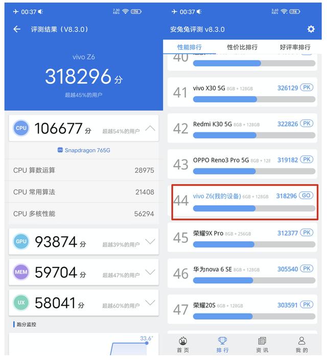 vivo Z6 2000元就能买到的足料5G双模手机