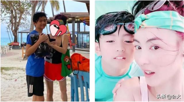 张柏芝罕见秀恩爱！与神秘男海滩漫步，三胎生父真的要曝光了？