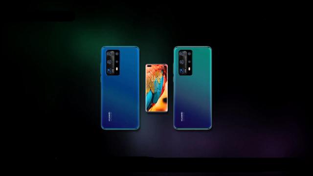 华为P40Pro概念图：方形浴霸5摄屏幕双打孔，iPhone11相比弱爆了