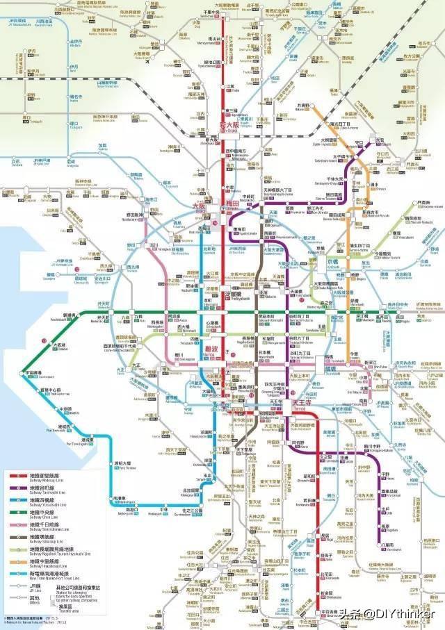 「系列合集」国内外大城市的地铁线路都长啥样？大开眼界了