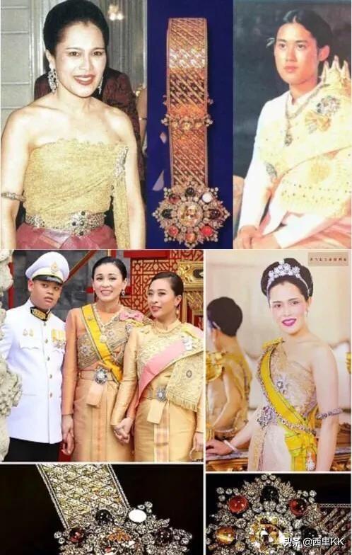 诗琳通不爱戴皇冠，女王储仪式也素雅，可宝石胸针暴露一切