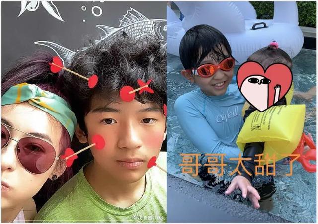 张柏芝坐飞机为哄小儿子和空姐吵架，结果带着3个儿子被赶下飞机