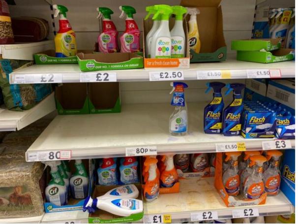 英国累计确诊新冠病例23例，超市出现洗手液和抗菌喷雾抢购狂潮