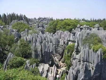 游石林圭山有感！