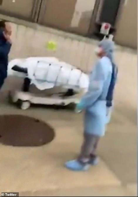 纽约惨状：医生戴口罩被开除，医院门口排满运尸体的卡车