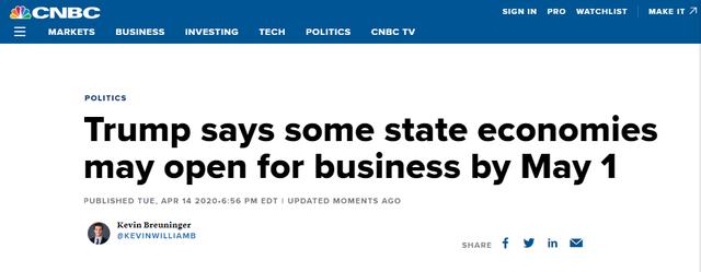 美国确诊超60万，特朗普宣布“断供”世卫组织！着急“复工复产”，他组了一个团