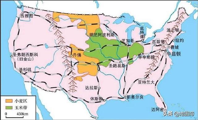 当年美国是怎么样实现西部大开发的？