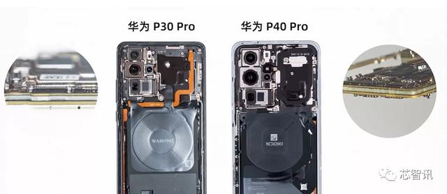 華爲P40 Pro拆解：LG和BOE屏混用，全套索尼CIS，仍存在美系芯片