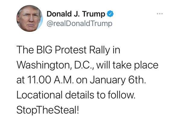 严阵以待！成千上万特朗普支持者将涌入华盛顿抗议，美国10位在世前防长喊话特朗普：别折腾了……