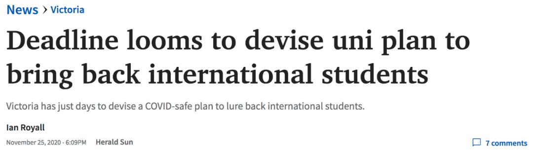 还要等到2022年才能大规模返澳？过半数留学生表示等不了