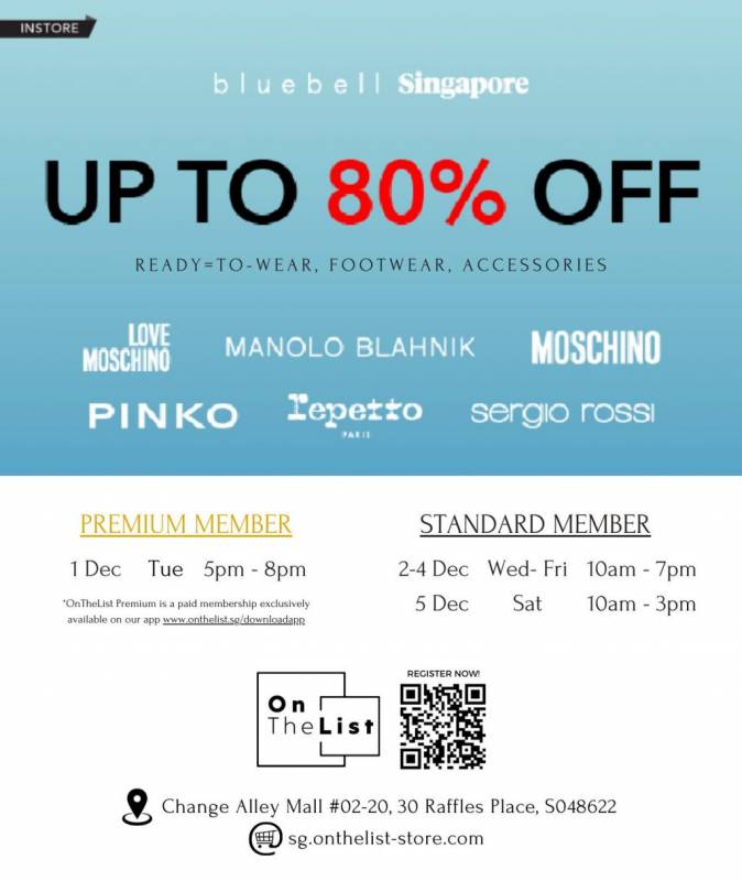 低至0.5折？！! Love Moschino、Moschino、Manolo Blahnik、Pinko、Repetto、Sergio Rossi、Nioxin超多大牌联合大促