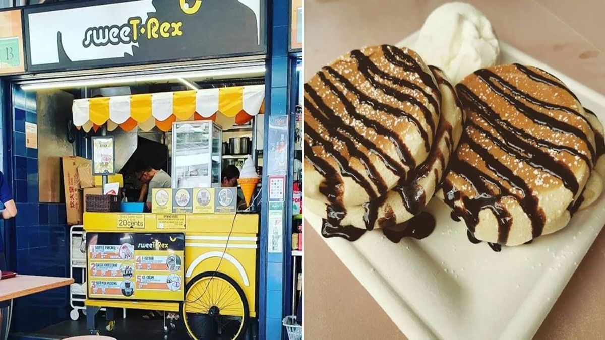 口感柔软,几乎像豆腐的质感! $2的蓬松舒芙蕾Pancakes