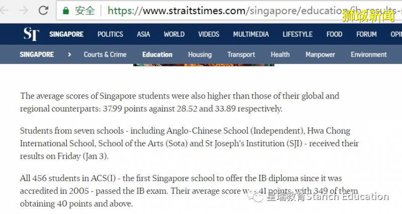 19年中国890000+留学海外。2020新加坡中学留学路径大全