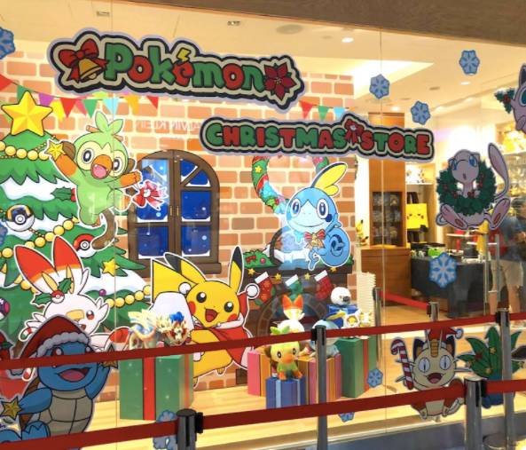 VivoCity上以圣诞节为主题的Pokemon弹出式商店来了