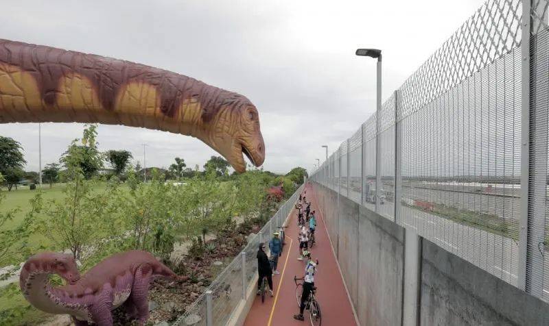 新加坡樟宜侏罗纪步道成热门景点,10月周末参观时段全被预订,11月初热门时段额满