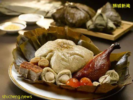 新加坡惊现香辣、烧鸭、牛头、鲍鱼、虎虾粽！这个端午节不一样