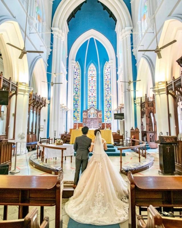 新加坡纯白教堂⛪️ 小众踩点攻略，神圣庄严、梦幻洁白的历史建筑
