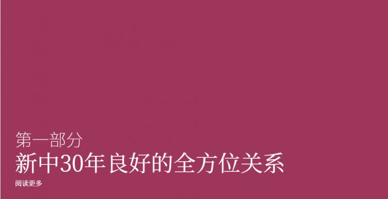 庆祝新中建交30周年 通商中国推出纪念微型网站