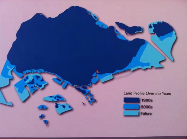 新加坡填海造陸：53年填海140平方公裏，擴建了1/4的國土