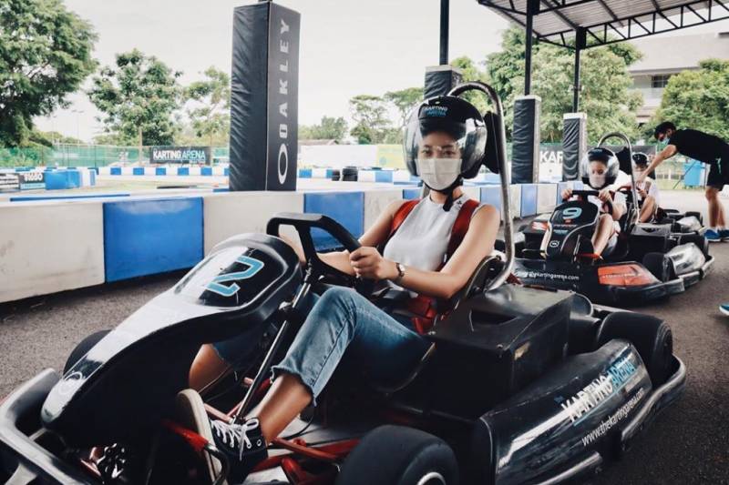 周董林俊杰同款赛道🏎️ 新加坡速度与激情，The Karting Arena No 1电动卡丁车🏁