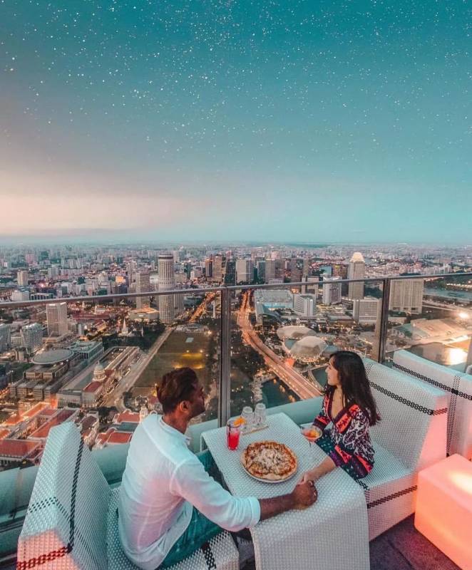 新加坡必须打卡的Roof Bar，每一个都是本命约会必备Bar