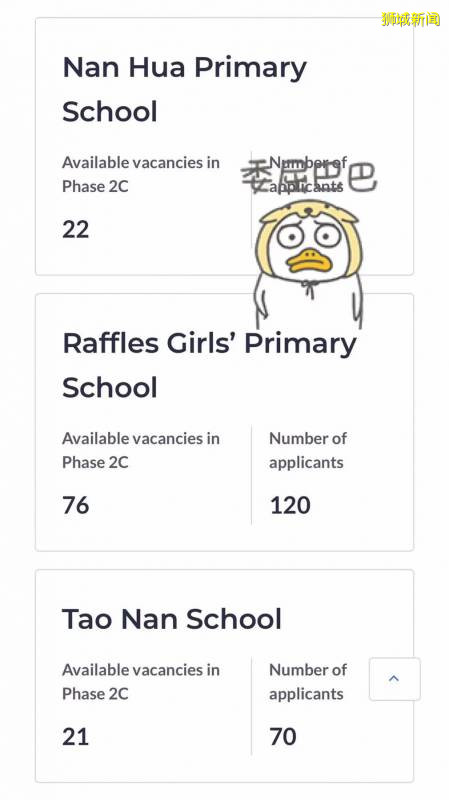 新加坡小一报名最激烈时刻！70所学校超额，还有哪些可以捡漏