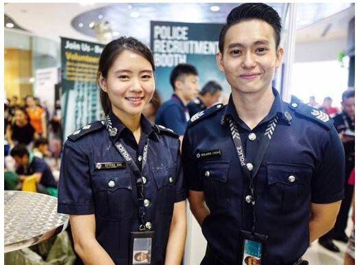 新加坡警察小伙整盅警花，最终妹纸没把成、自己进监狱
