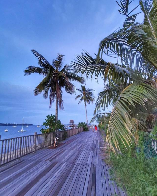 新加坡深入游🏝 樟宜木板路 Changi Boardwalk，清净沿海栈道、天涯海角赏日落