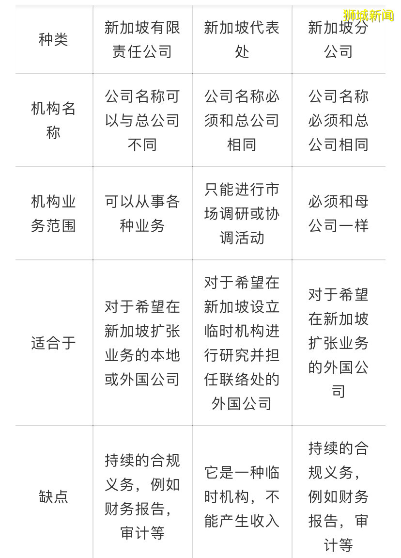 【新加坡公司注册小知识】在新加坡经商应注册什么类型的公司