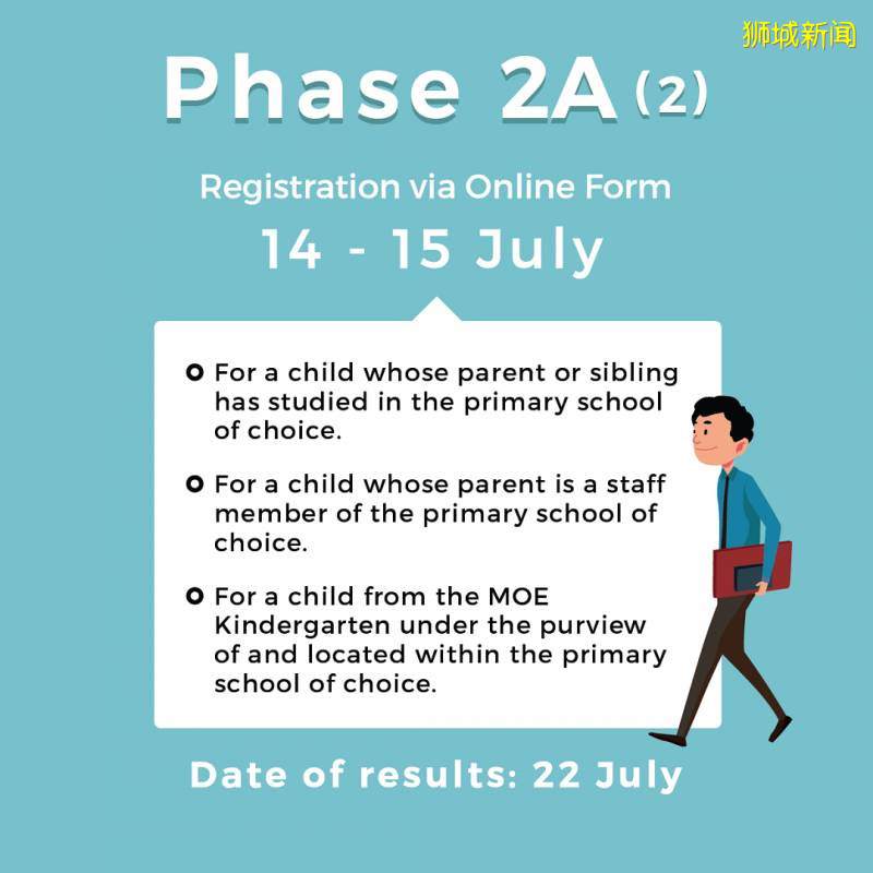 2020新加坡小一入学报名程序七阶段全解析