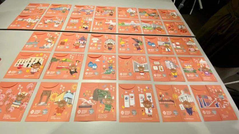 新加坡国家文物局推出32款牛年大吉红包袋，如何领取看这里