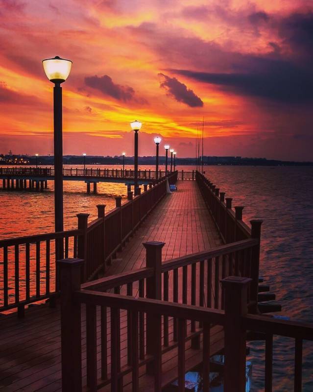 新加坡深入游🏝 樟宜木板路 Changi Boardwalk，清净沿海栈道、天涯海角赏日落