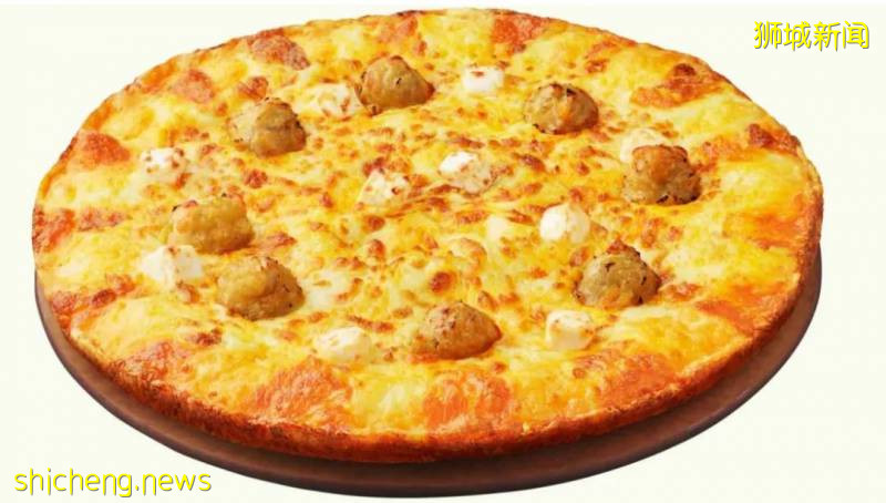 美味的榴梿披萨，你馋了吗