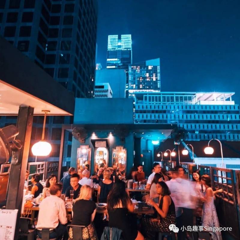 露天新加坡空中酒吧！俯瞰新加坡夜景，感受高空浪漫