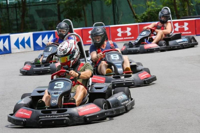 周董林俊杰同款赛道🏎️ 新加坡速度与激情，The Karting Arena No 1电动卡丁车🏁