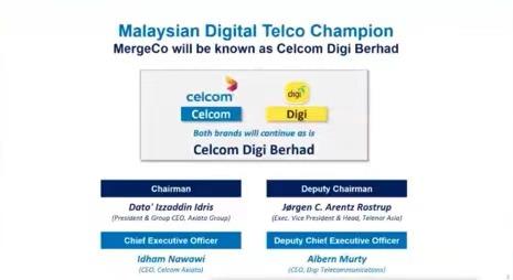 马来西亚两大电信运营商洽谈合并 新公司将服务1900万客户