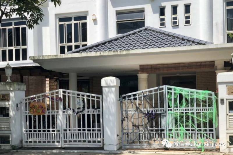 新加坡这条街，前晚出现大量蜘蛛和骷颅头