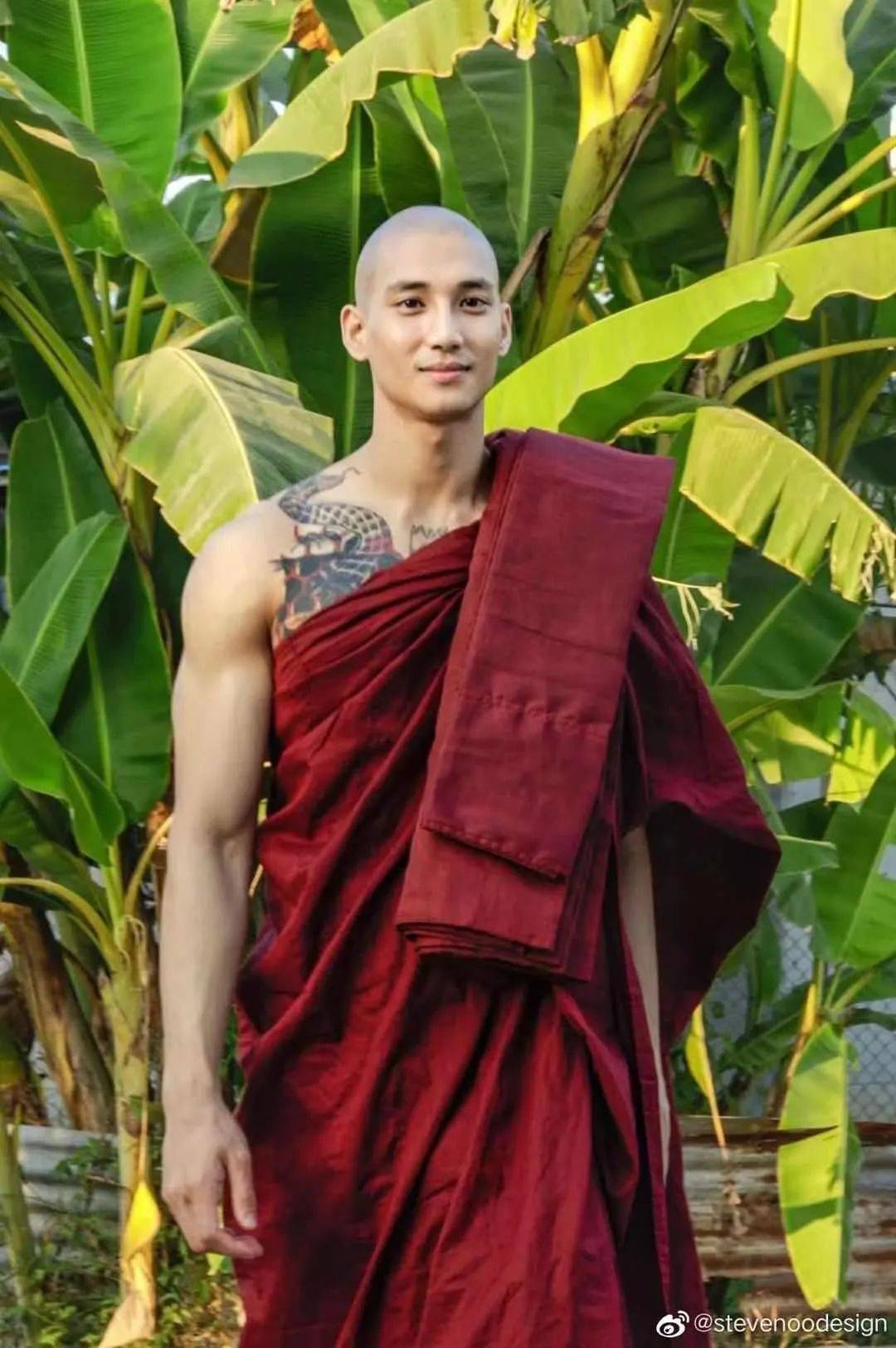 刷屏!史上最帅和尚火了!他到底是谁?新加坡10个最帅的男人表示不服