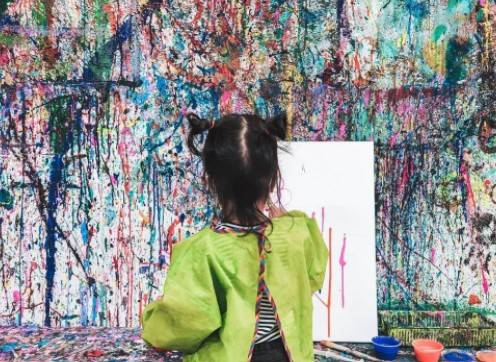 人人都是毕加索!!一起来看看新加坡首家泼水彩画室