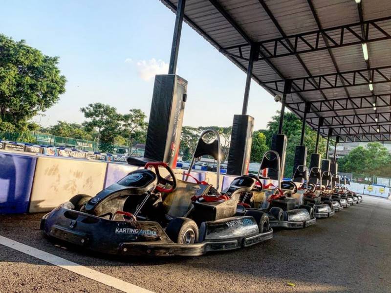 周董林俊杰同款赛道🏎️ 新加坡速度与激情，The Karting Arena No 1电动卡丁车🏁