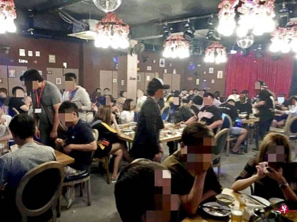 ◤新国阻断措施◢安排游戏让酒客助兴 中餐馆违例被令停业