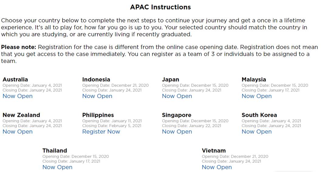 新加坡近期商赛合辑,再不组队就晚啦